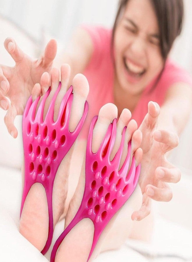 ATHA حزام ATHA المرن للقدم، مصحح إبهام القدم الأروح، قوة شد قوية، حزام لتمارين أصابع القدم وتمديد القدم (متعدد الألوان) - Image 5