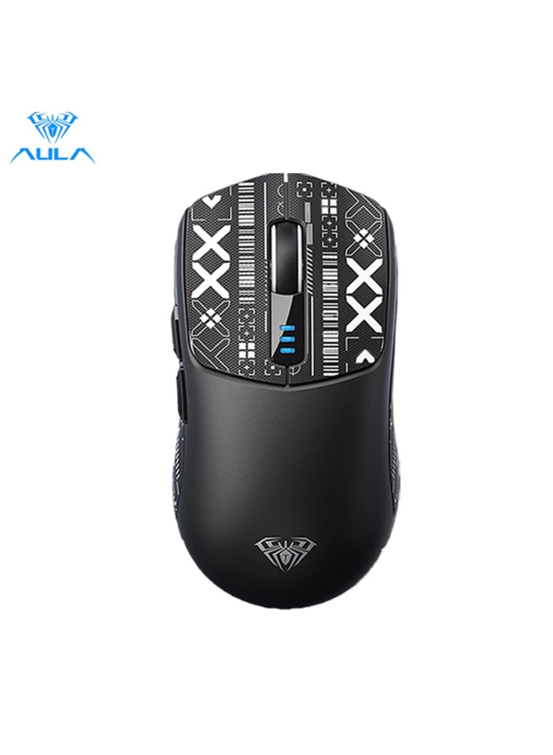 AULA SC580 Wireless Mouse Bluetooth/2.4G/Type-C 500mAh Battery With 6-speed DPI Support for Games - Image 1