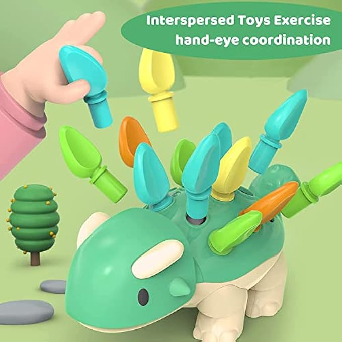 ألعاب مونتيسوري للأطفال من 6 إلى 12 و18 شهرًا، ألعاب حسية للأطفال الصغار لتعلم المهارات الحركية الدقيقة هدايا تنموية للأطفال من 6 و9 و12 و18 شهرًا، الأولاد والبنات في عمر 1 و2 و3 سنوات - Image 2