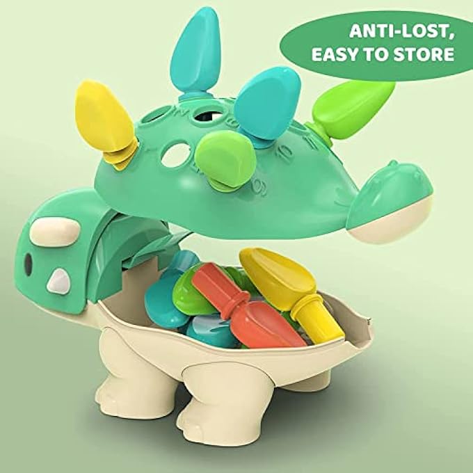 ألعاب مونتيسوري للأطفال من 6 إلى 12 و18 شهرًا، ألعاب حسية للأطفال الصغار لتعلم المهارات الحركية الدقيقة هدايا تنموية للأطفال من 6 و9 و12 و18 شهرًا، الأولاد والبنات في عمر 1 و2 و3 سنوات - Image 4