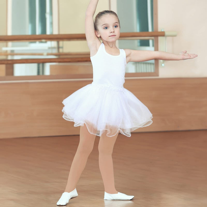 Sarfel Nude Ballet Tights for Girls & Toddlers - 3T to 6Y, Dance Tights - Image 4