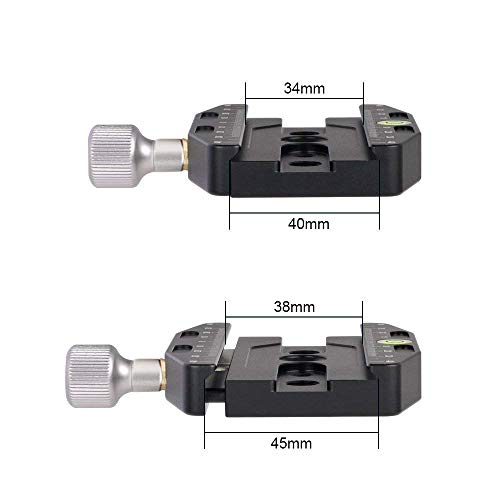 Fotoconic CL-90N Quick Release Clamp with arca Swiss clamp Plate Aluminum Alloy for Tripod or Monopod Compatible - Image 5