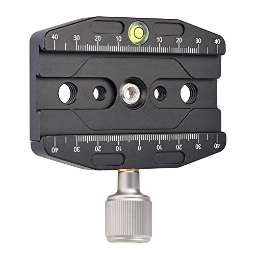 Fotoconic CL-90N Quick Release Clamp with arca Swiss clamp Plate Aluminum Alloy for Tripod or Monopod Compatible - Image 3