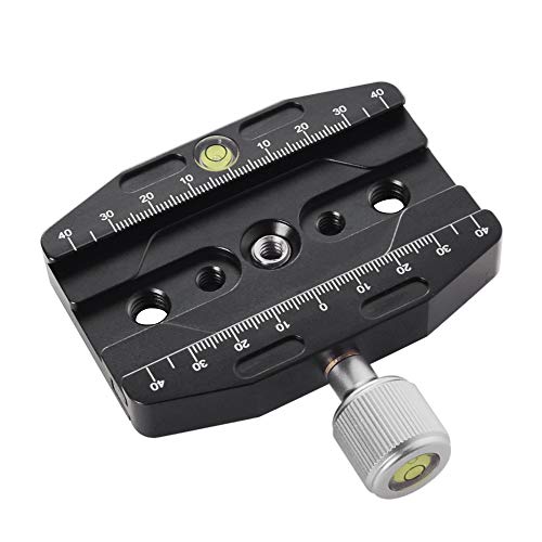 Fotoconic CL-90N Quick Release Clamp with arca Swiss clamp Plate Aluminum Alloy for Tripod or Monopod Compatible - Image 2