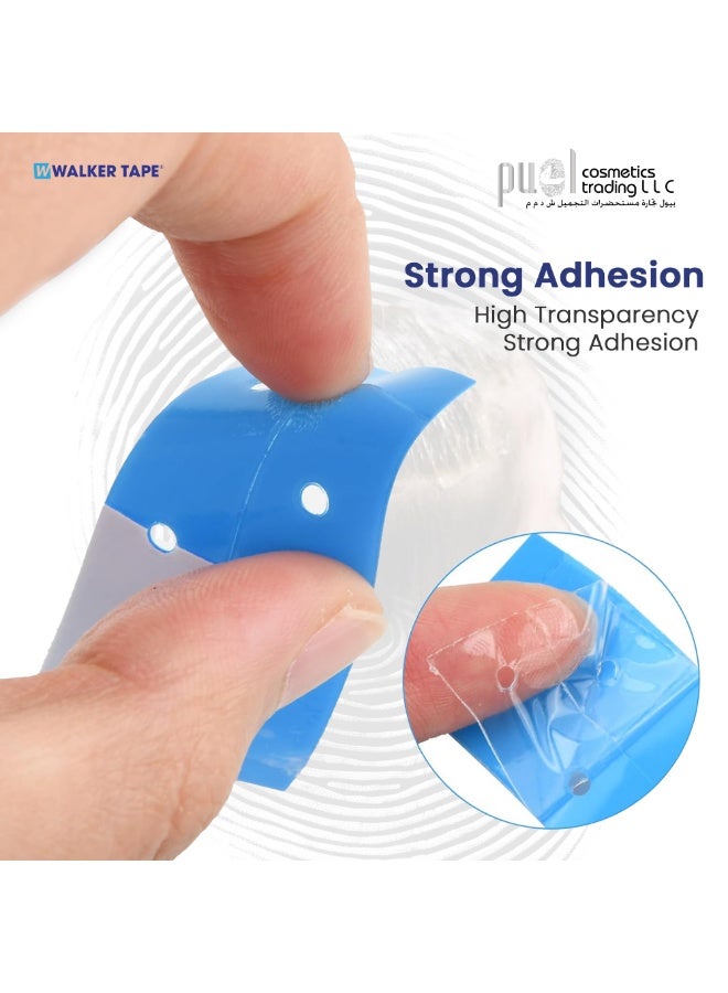 Walker Tape Euro Strip (36 Pcs) Double Sided Adhesive Tape for Wigs, Toupees & Hair Pieces | Strong Hold, Waterproof, Skin Safe Wig Tape for Men & Women | Long-Lasting Hair Patch Fixer - Image 4