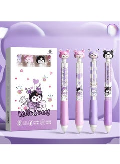 kuromi 4 Pcs Kuromi Rollerball Pen Set For Kids And Students  - Image 1
