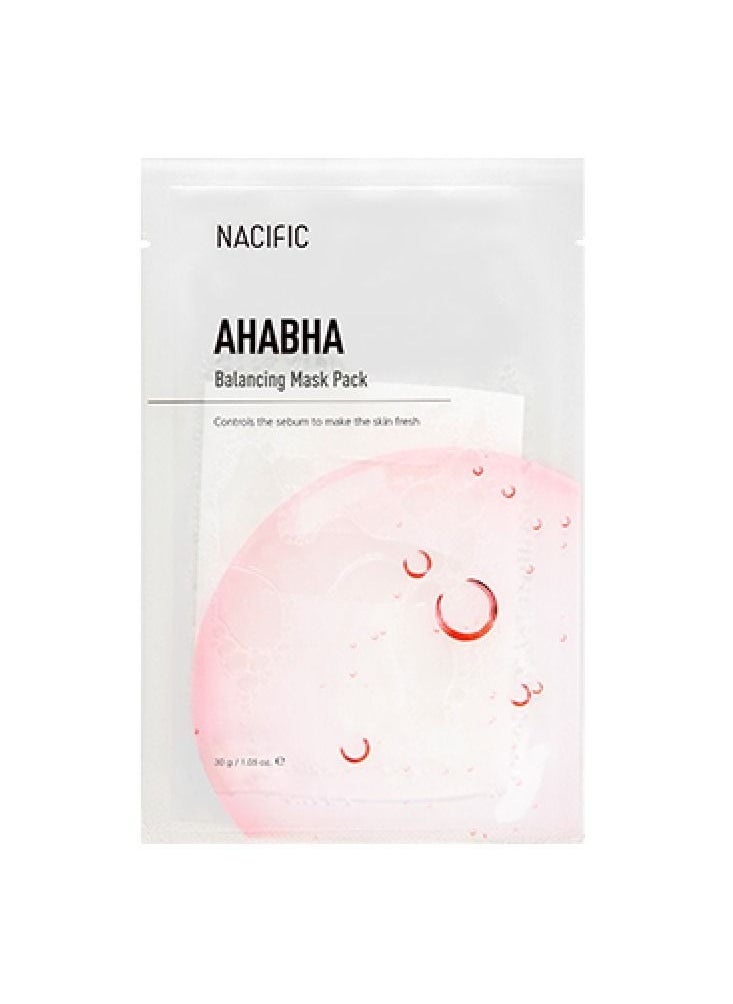 NACIFIC NACIFIC AHA BHA Deep Cleansing Balancing Mask - 1 sheet  - Image 1