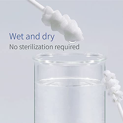 Camiee 42 Pcs Baby Oral Cleaner [Upgrade Spiral Model] One-Time Baby Toothbrush for 0-36 Month Newborn Baby Oral Tongue Gauze Gum Cleaner - Image 5
