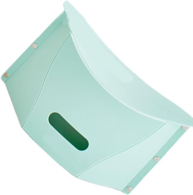 Dhadh Plastic Collapsible Stool - Portable Folding Mini Stool for Camping, High Load-Bearing, Green, 15 x 3 Cm - Image 4