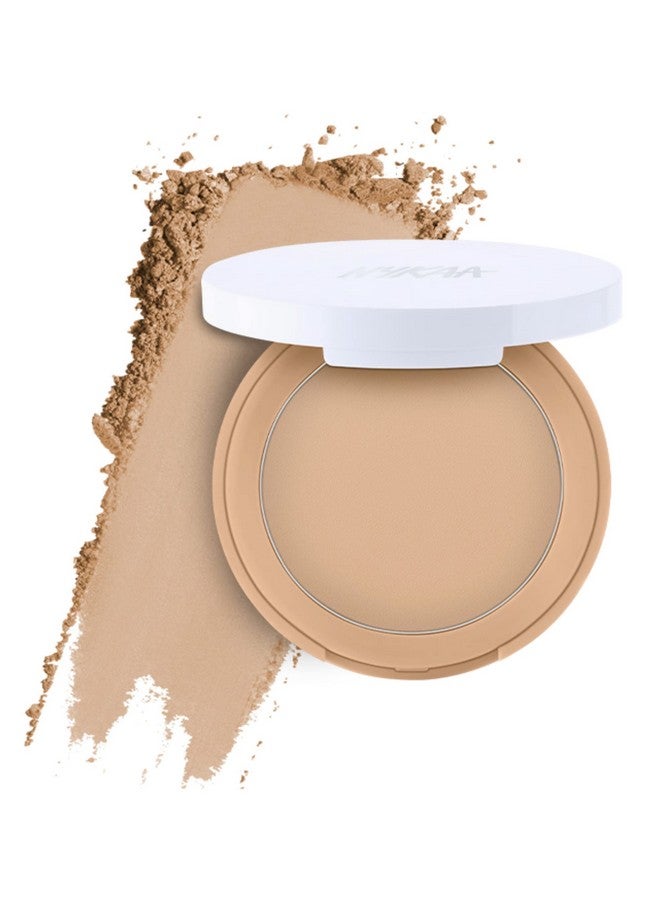 Nykaa All Day Matte 12Hr Oil Control Face Compact Powder With Spf 15 Pa ++ - Sand 04 - Image 1