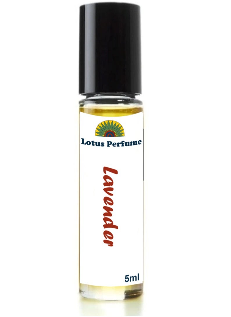 Lotus Lavender Perfume Oil 5ml Roll on 