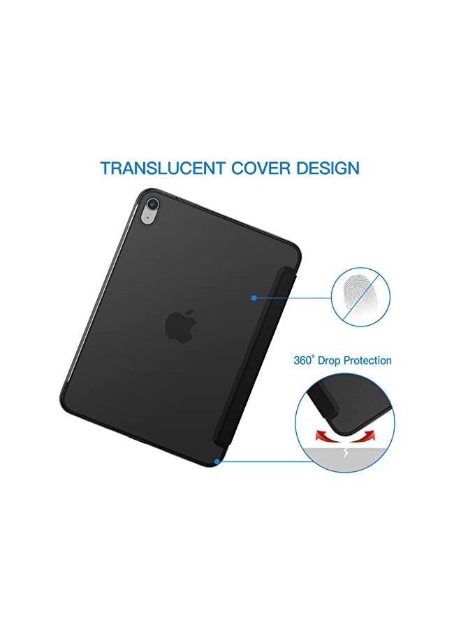 Jetech Case for iPad 10 (10.9-Inch, 2022 Model, 10th Generation), Slim Stand Hard Back Shell Cover with Auto Wake/Sleep (Black)  - Image 3
