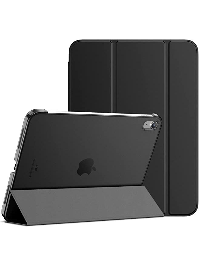 Jetech Case for iPad 10 (10.9-Inch, 2022 Model, 10th Generation), Slim Stand Hard Back Shell Cover with Auto Wake/Sleep (Black)  - Image 1