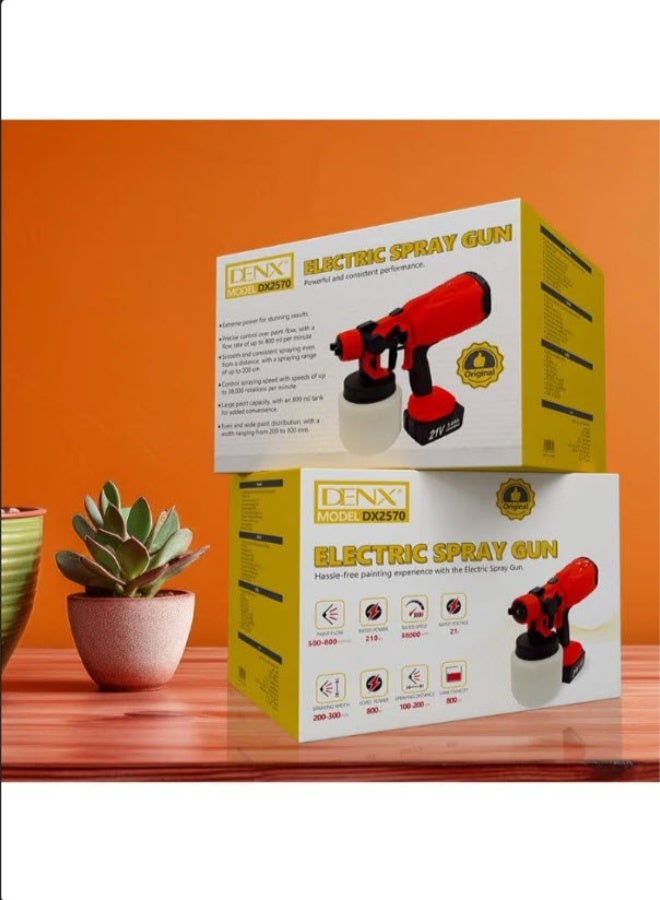 Denx 800W Rechargeable Electronic sprayer DX2570 - Image 3