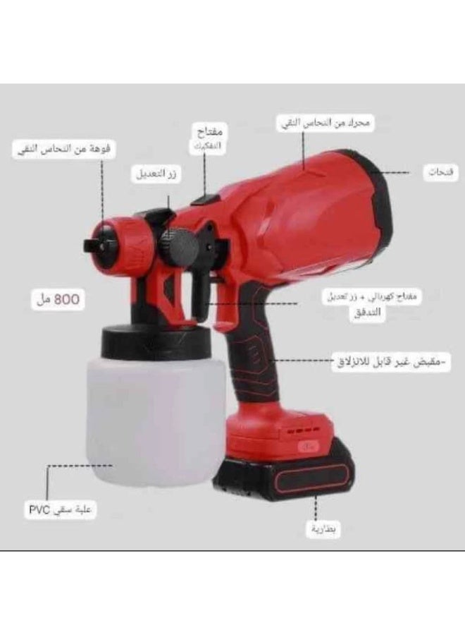Denx 800W Rechargeable Electronic sprayer DX2570 - Image 2