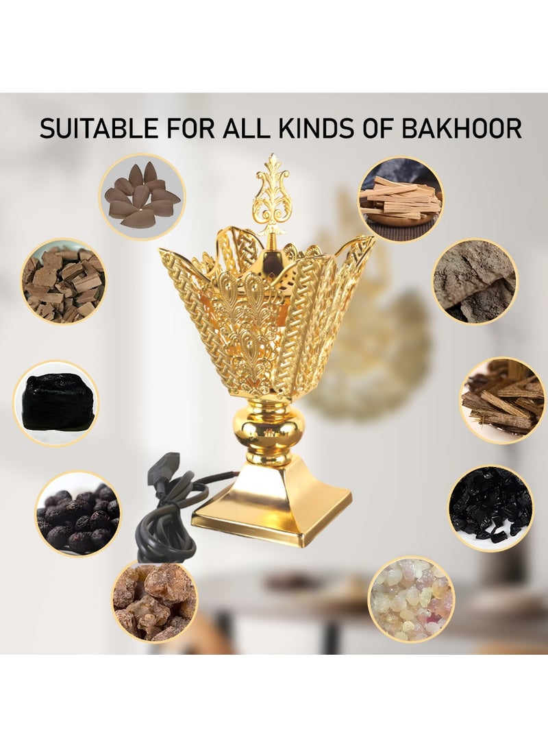 Premium Electric Incense Oud Holder Luxurious design for Home and Office Fragrance - Image 3