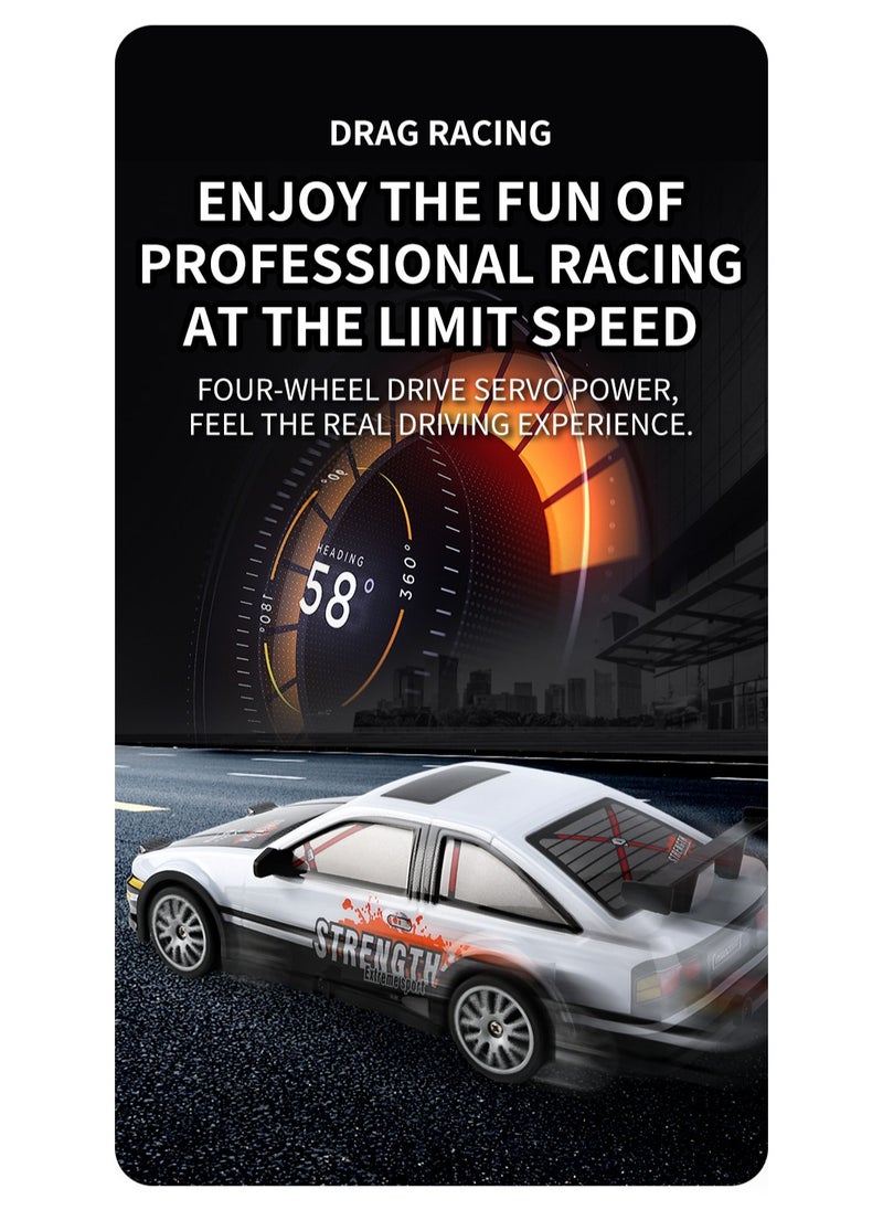 Kids Remote Control Car Toy 1:20 RC Drift Car With LED Light