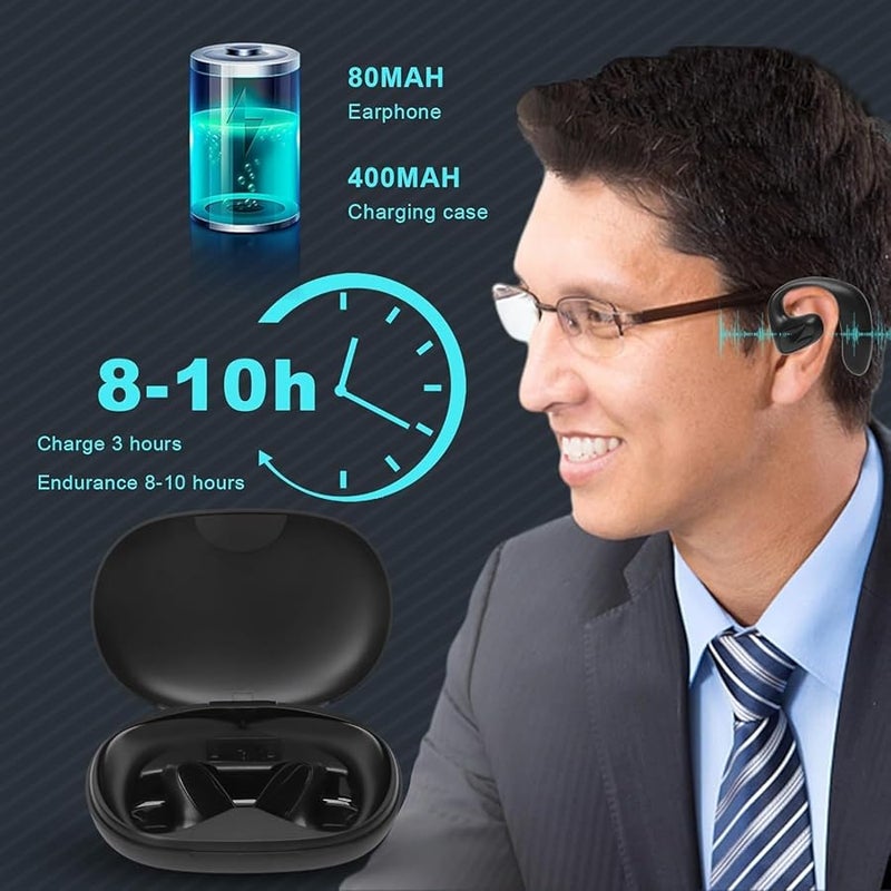 Wireless Bluetooth Earbuds with Translator Function 97 Accuracy Offline Mode 8H Playtime Black - Image 5