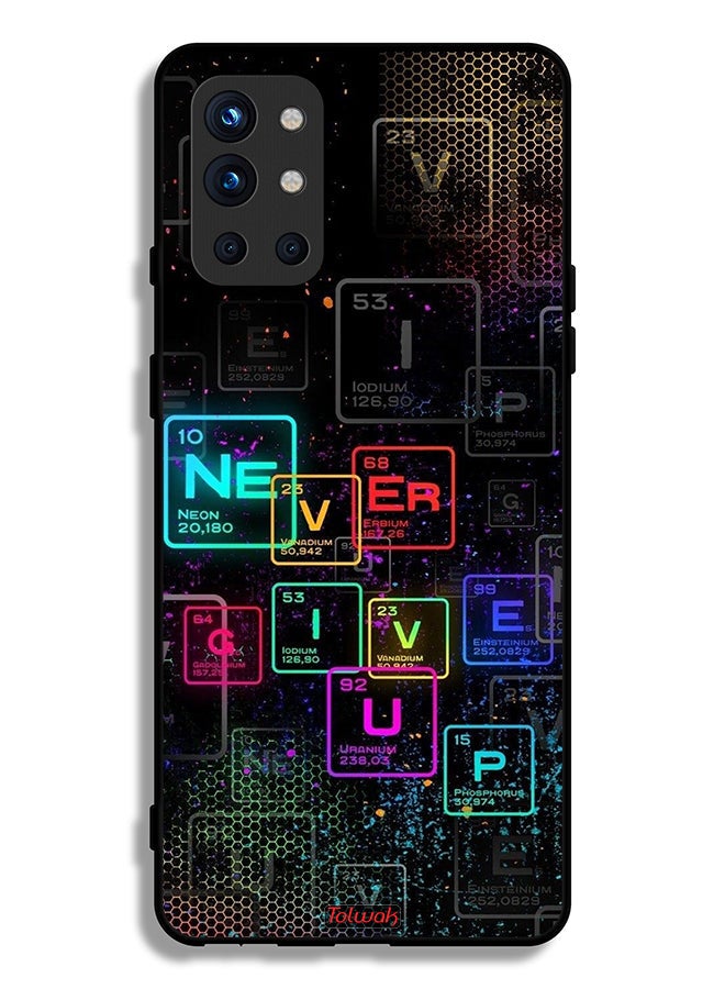 Tolwak OnePlus 9R 5G Protective Case Cover Never Give Up Art - Image 2