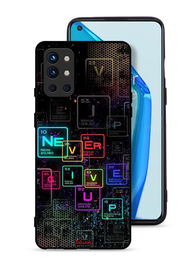 Tolwak OnePlus 9R 5G Protective Case Cover Never Give Up Art - Image 1