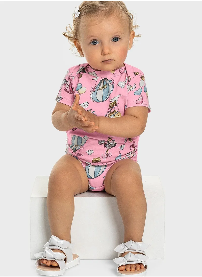 كيمبي Infant Printed Half Bodysuit