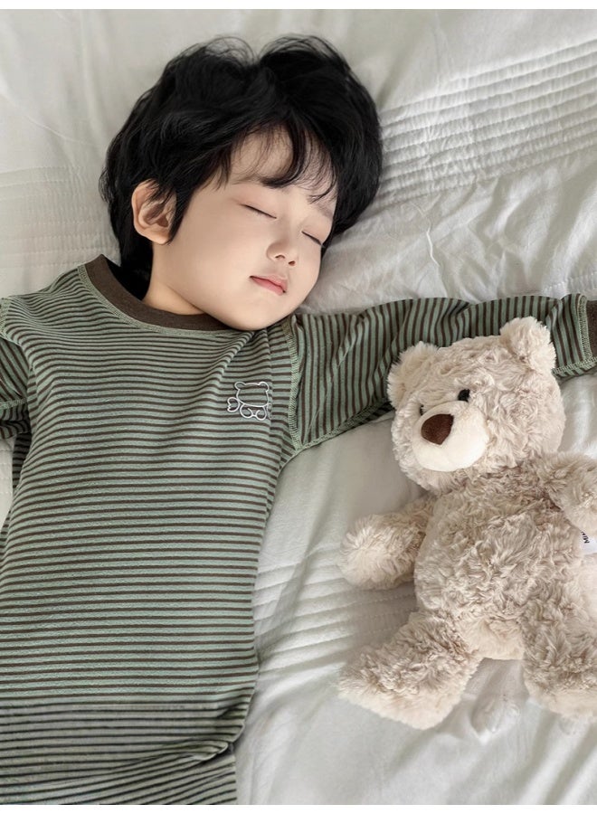 Big Red Fuxi Children's Homewear Set, Ben Ming Nian Year, Boneless, Boys And Girls, Autumn Clothes And Pants, Antibacterial, Antibacterial