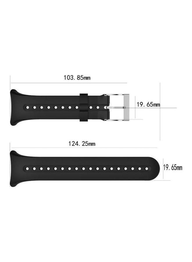 NIBEMINENT Replacement Wrist Strap Watchband For Garmin Swim Watch Black - Image 5