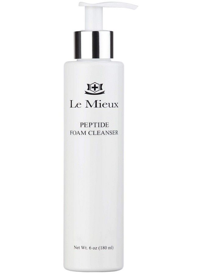 Le Mieux Peptide Foam Cleanser Age Defying Face Wash With Marine Collagen & 3 Peptides For Glowing Skin Foaming Cleanser For Dry Skin No Parabens Or Sulfates (6 Oz / 180 Ml) - Image 2