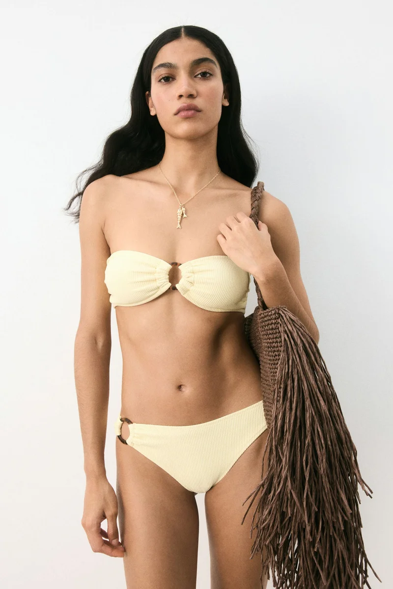 H&M Padded bandeau bikini top