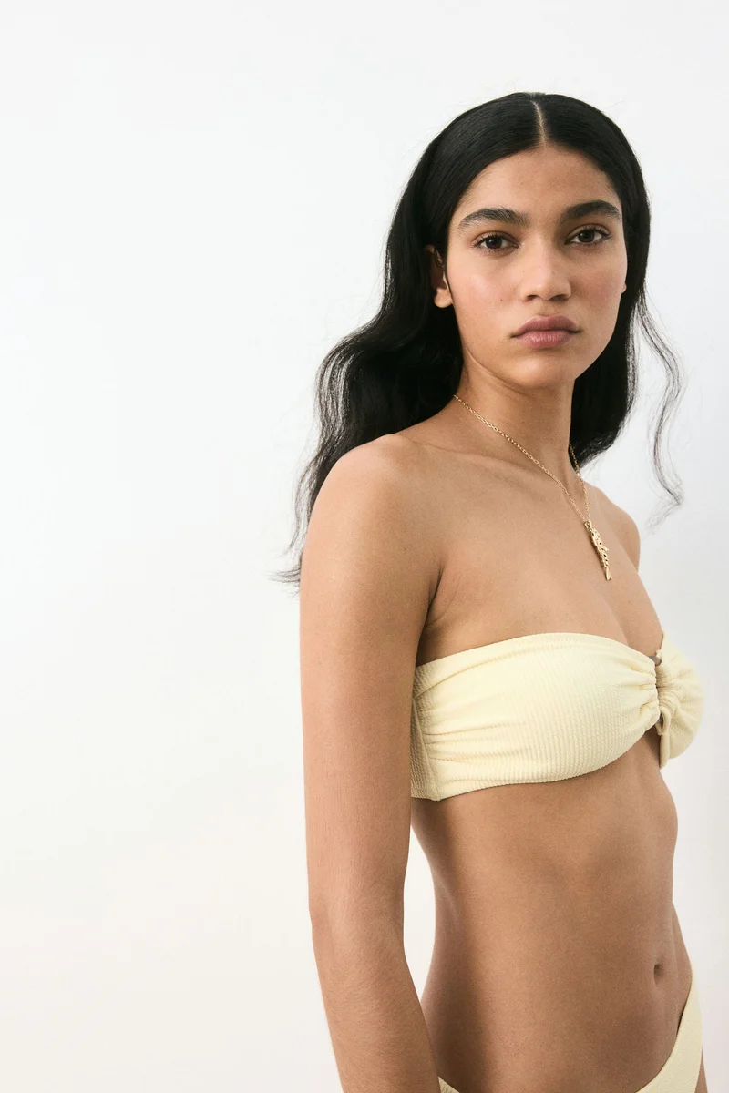 H&M Padded bandeau bikini top