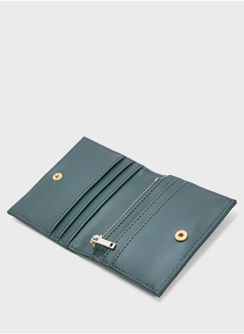 Ted Baker Marloo Tb Script Fold Over Card Holder