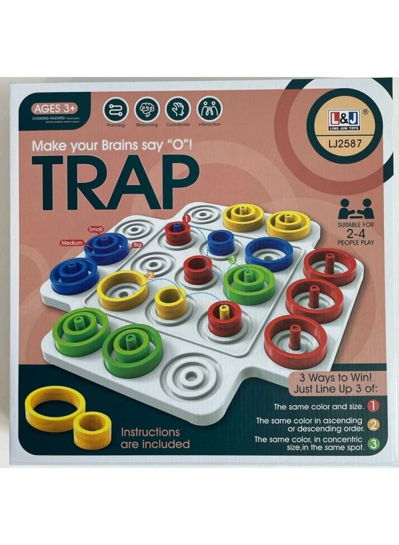 TRAPA Board Game "Trap"  Brain Development For Children - Image 1