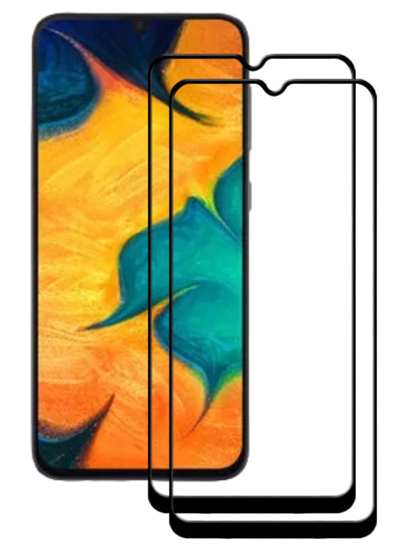 ACLIX 2 Pieces Antistatic ESD Dustproof Premium Quality High Definition Tempered Glass Screen Protector Designed For Samsung Galaxy A30 - Image 1