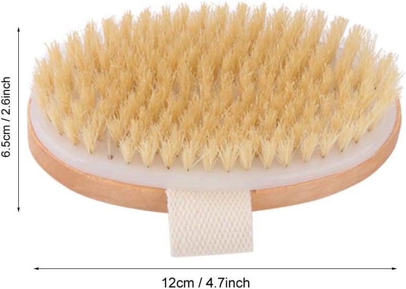 klarako Dry Brushing Body Brush, Bath Brush with Detachable Long Handle, Body Brush Bath Scrubber for Exfoliate Dry Skin, Skin Massage, Dead Skin Removes - Image 5