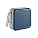 LIOVODE LIOVODE DVD Case, 48 Capacity CD Case Portable CD Case Holder Storage Hard Plastic DVD CD Wallet Holder Organizer for  - Image 2