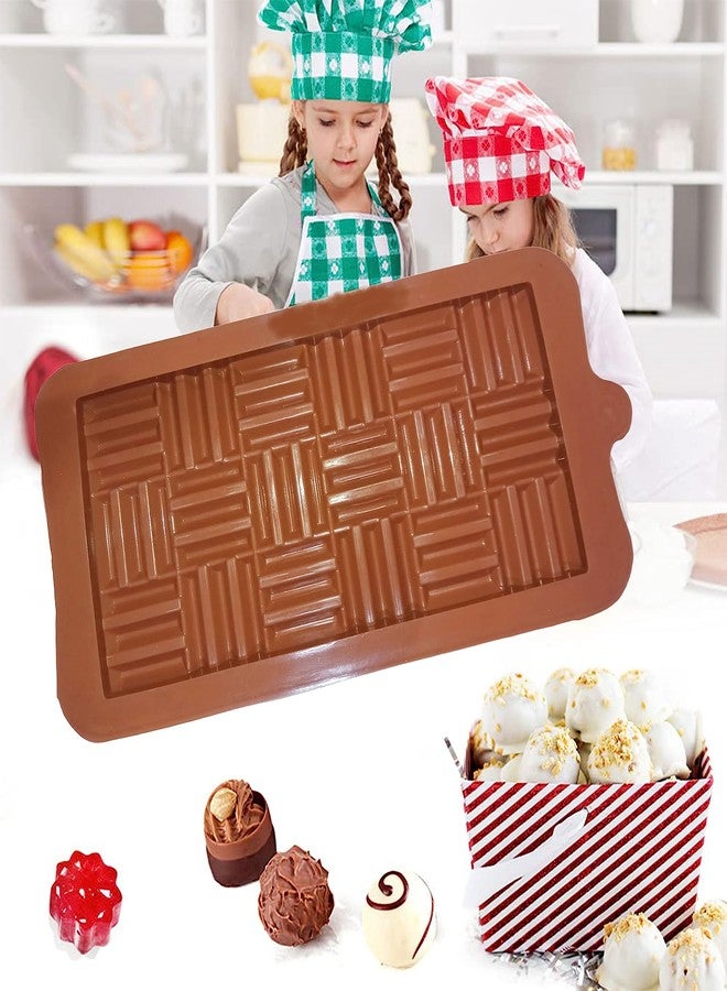 MoldBerry Moldbery Silicone Chocolate Bar Mould 3D Linner Shape Chocolate Silicon Mould, Random Design Chocolate Mould for Baking Making Chocolates - Image 5