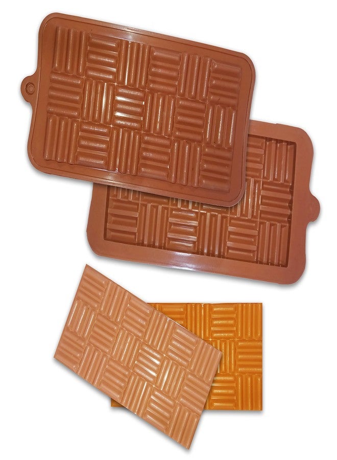 MoldBerry Moldbery Silicone Chocolate Bar Mould 3D Linner Shape Chocolate Silicon Mould, Random Design Chocolate Mould for Baking Making Chocolates - Image 4