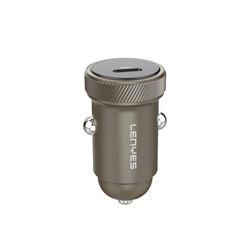 Lenyes CA56 Metal Car Charger | 30W Type-C PD Fast Charging | 12V–24V Compatible | Ultra-Durable All-Metal Body | Compact Universal Car Adapter for Smartphones & Tablets - Image 1
