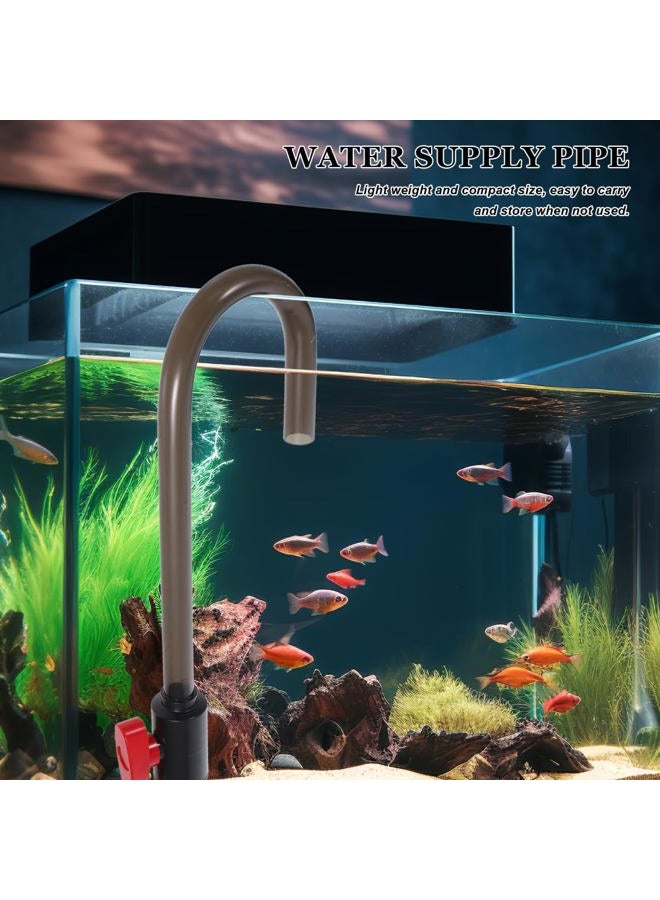 NUOBESTY Aquarium Water Changer Aquarium Gravel Cleaner Fish Tank Change Water Pipe Water Changer Siphon Aquarium Accessories - Image 4