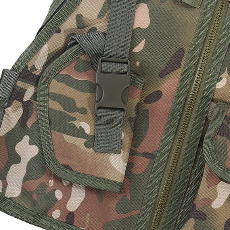 Children Camouflage Vest: CP Camouflage, Wear Resistant & Breathable, Multi Pocket, Adjustable Side Straps - Free Waist Design, Zipper Closure For Kids Outdoor Activities Hunting Games - Image 2