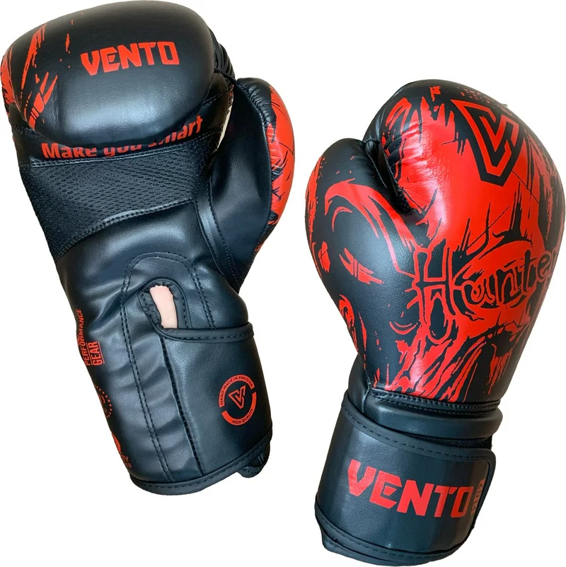 Vento Hunter Boxing and Kickboxing Gloves Red