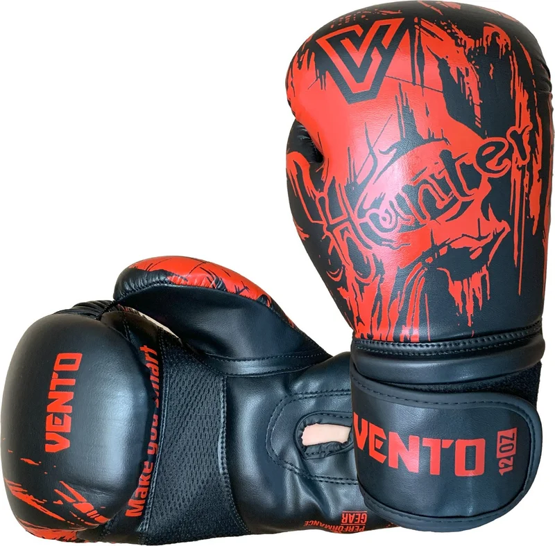 Vento Hunter Boxing and Kickboxing Gloves Red