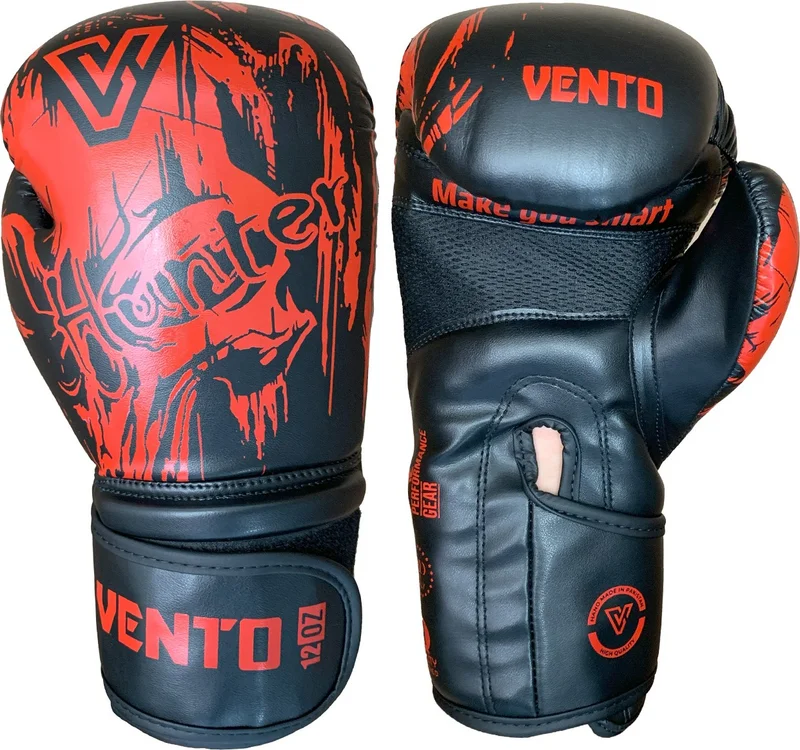 Vento Hunter Boxing and Kickboxing Gloves Red