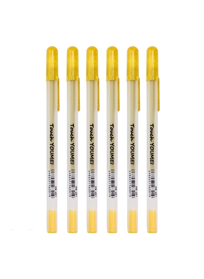 تاتش Permanent Art Paint Pen Set 0.8mm Gold Gel Pen - Image 1
