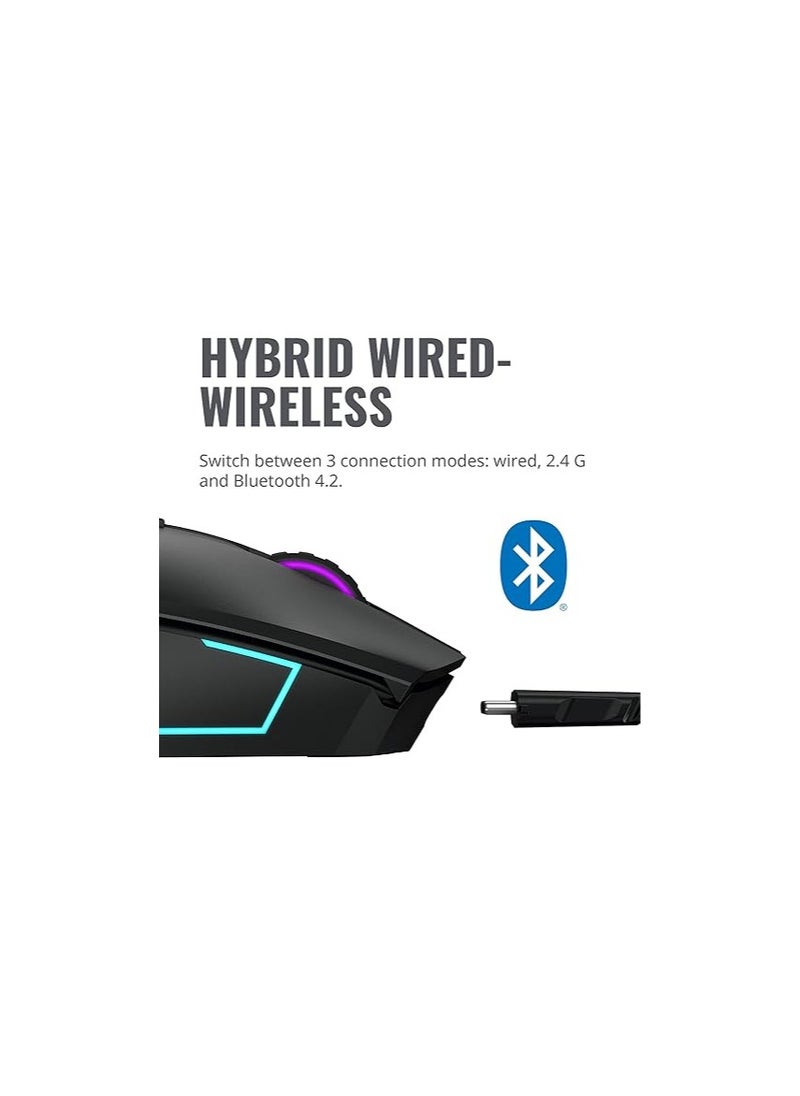Generic - Cooler Master MM831 Gaming Mouse with 32000 DPI Adjustable Wireless - Image 1