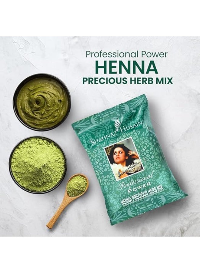 Shahnaz Husain Professional Power Henna | Precious herb Mix | Henna Powder | Amla | Neem | Shikakai | Babul Gond | Mehndi | 100g x 3 - Image 3
