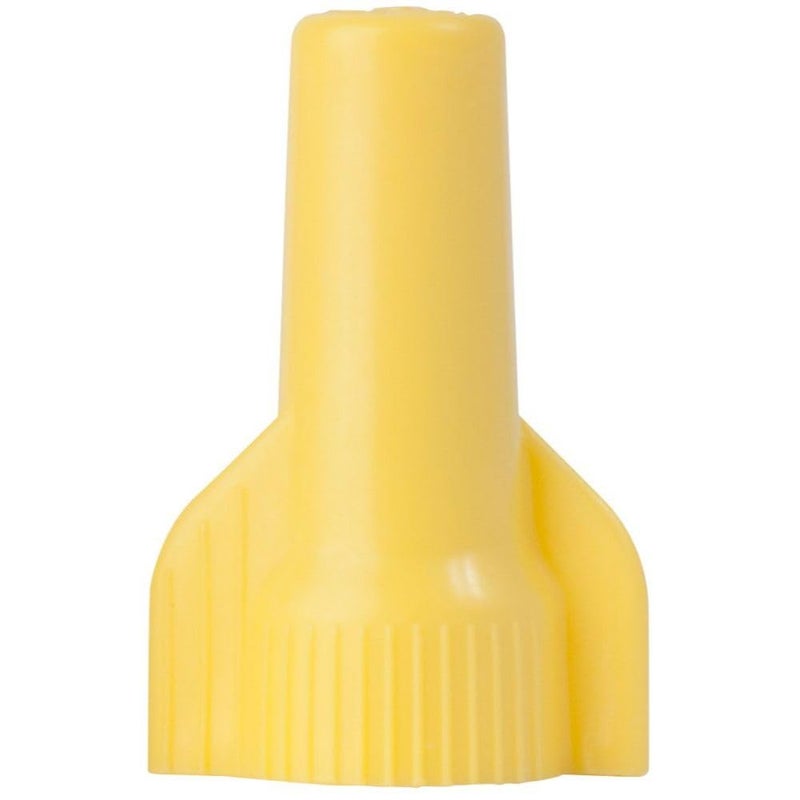 Gardner Bender 16-084 WingGard Twist-On Wire Connectors, 22-10 AWG, 100 Pack, Yellow - Image 1