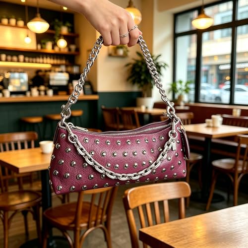 Disengor Bag Charms Extender Chain for Handbags - Purse Charm Wallet Pants Chain - Vintage Keychian Bag Accessories Gift (Silver) - Image 2