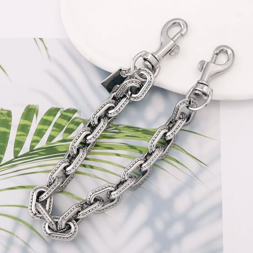 Disengor Bag Charms Extender Chain for Handbags - Purse Charm Wallet Pants Chain - Vintage Keychian Bag Accessories Gift (Silver) - Image 5