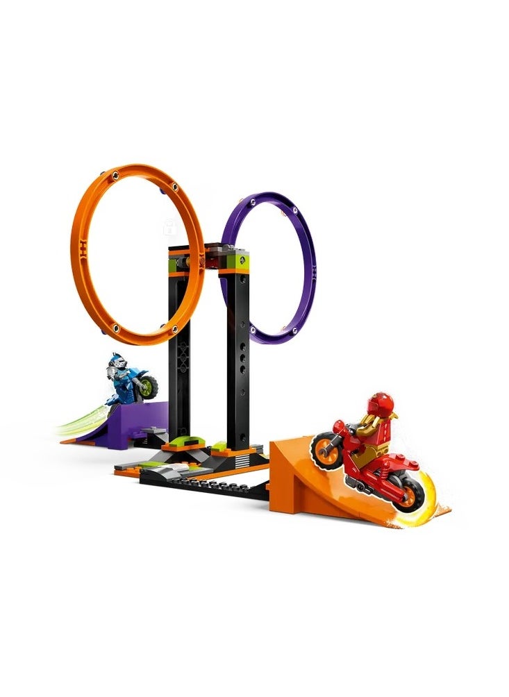 LEGO LEGO - Spinning Stunt Challenge 117 Pieces - 60360  - Image 4